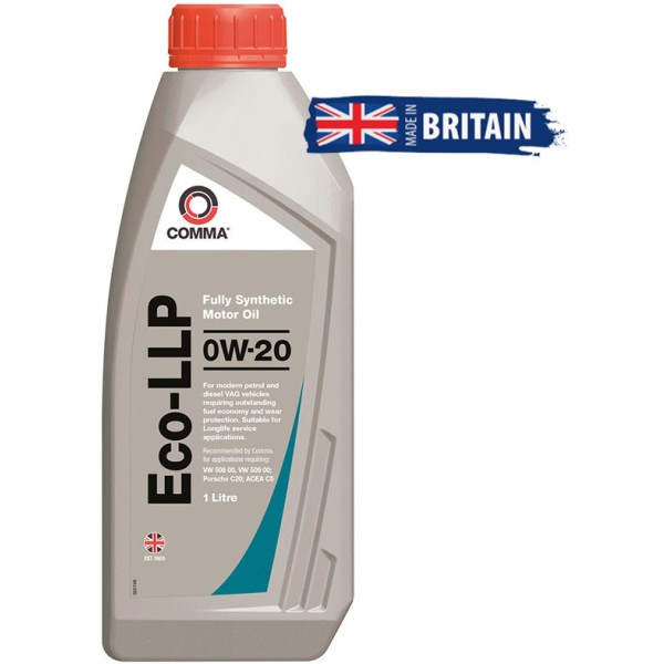 Фото - Масло для авто COMMA ECO-LLP 0W-20 1л (ECOLLP1L)