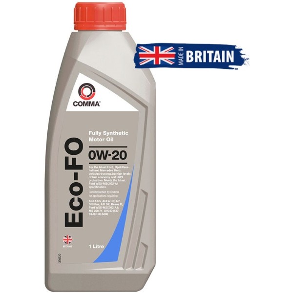 Фото - Масло для авто COMMA ECO-FO 0W-20 1л (ECOFO1L)