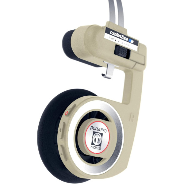 Фото - Наушники накладные проводные Koss Porta Pro BT 5.2 Wireless Mic Beige (198011.101)