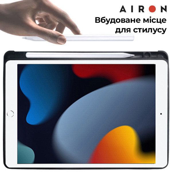 Фото - Чохол для планшету AIRON Premium for iPad 10.2'' 2019/2020/2021 7/8/9th Gen та Air 3 з інтегрованою клавіатурою (4822352781144)