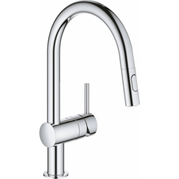 Фото - Кухонний змішувач Grohe Vento Ohm C Dual Spray Хром (30438000)
