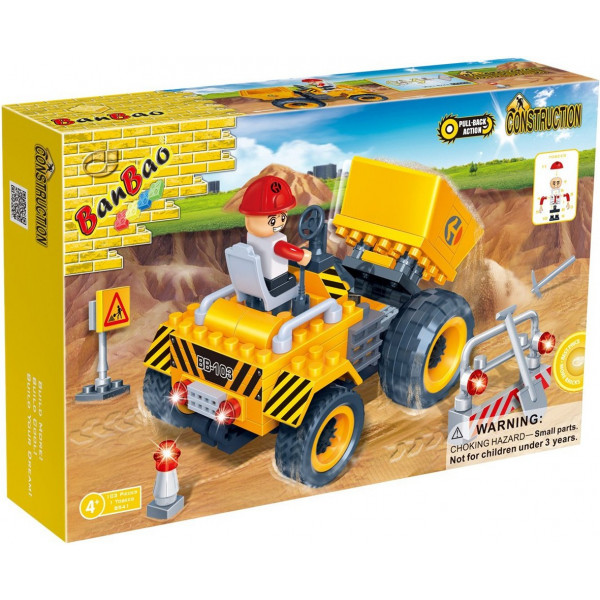 Фото - Пластиковий конструктор Banbao
"Будівельна техніка" (103 Ел.) Навантажувач (8541) Фото - Пластиковий конструктор Banbao
"Будівельна техніка" (103 Ел.) Навантажувач (8541)