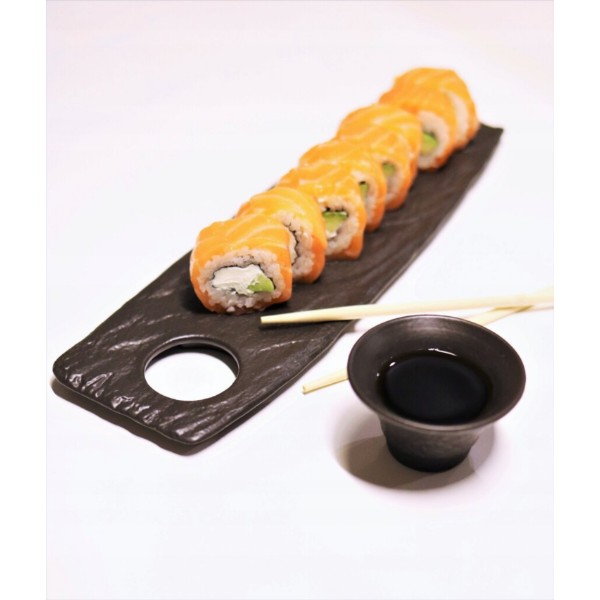 Фото - Блюдо Wilmax Slatestone Black 32.5х10 см (WL-661132 / A)
