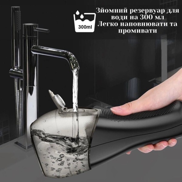 Фото - Іригатор H2OFloss Travel Kit HF-6 Black