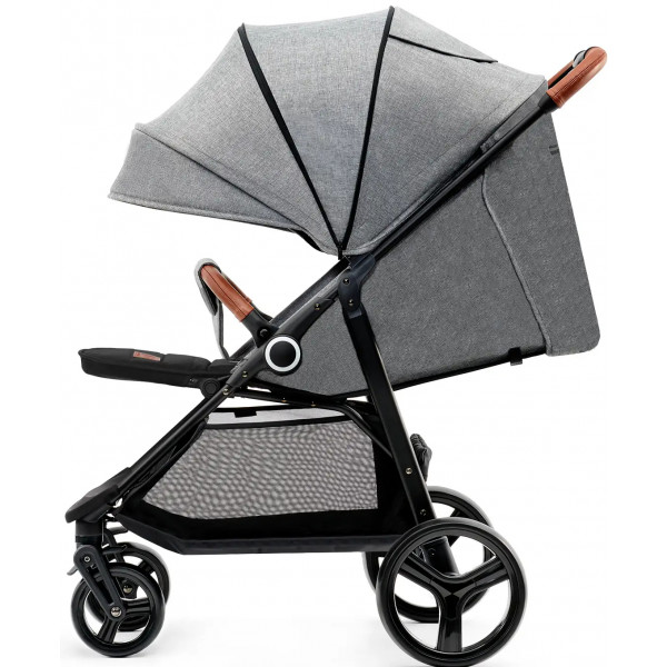 Фото - Коляска прогулянкова Kinderkraft Grande Plus Grey (KSGRAN00GRY0000)