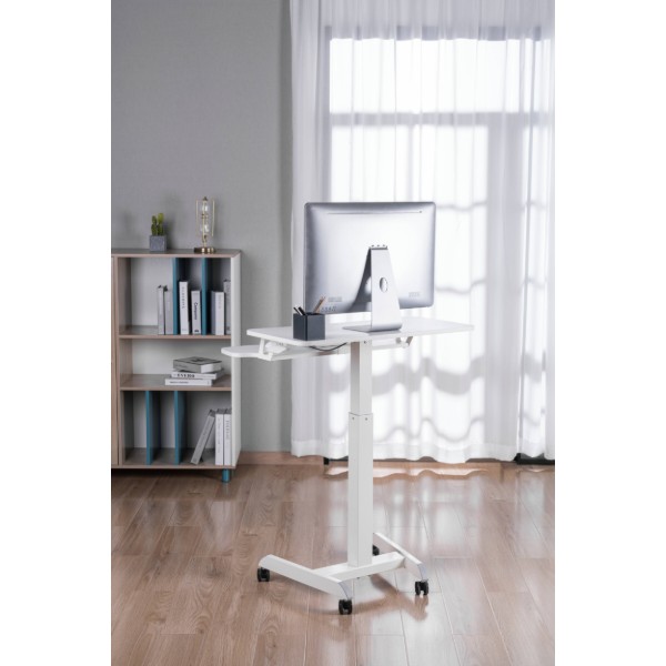 Фото - Стіл комп'ютерний OfficePro OD460W White