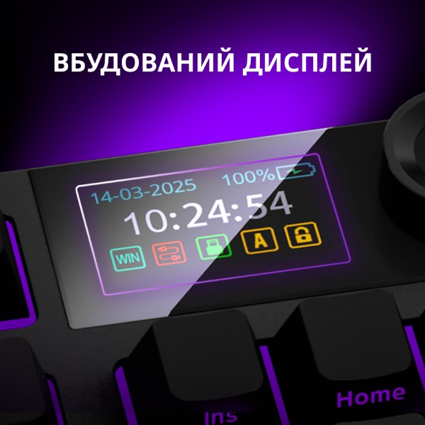 Фото - Клавиатура беспроводная игровая Lorgar KBP70TKLW Wireless TKL Mechanical Pro Beige (LRG-KBP70TKLW-RT-US)