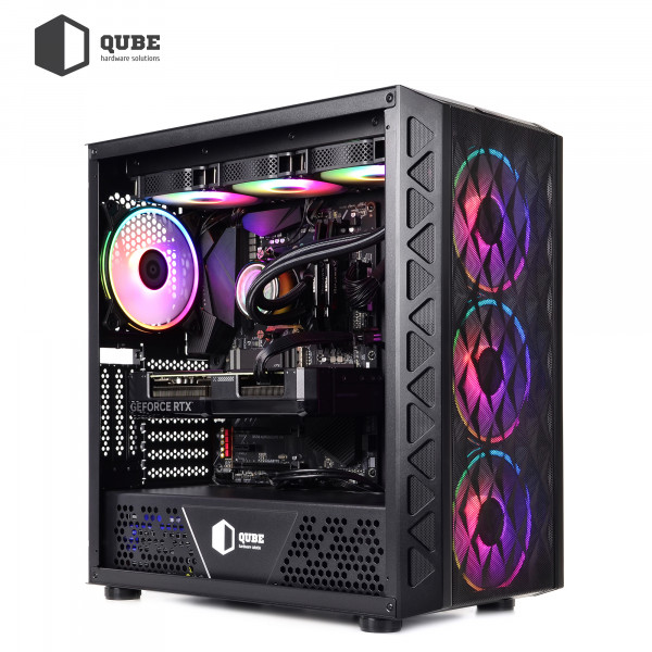 Фото - Системний блок QUBE QB i9 13900KF RTX 4070 SUPER 12GB ZN 6410 (i913900KFRTX4070S12GBZN6410)