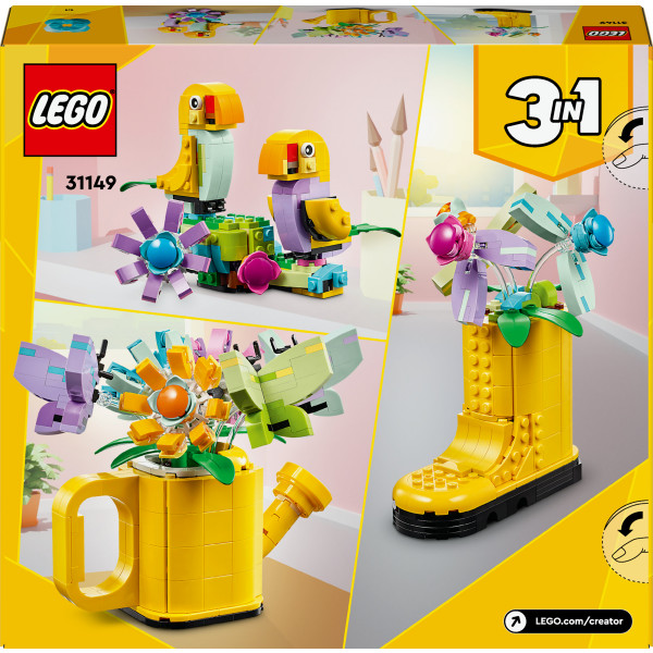 Фото - Конструктор LEGO Creator Цветы в лейке (31149)