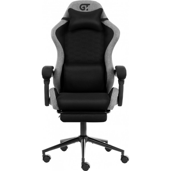 Фото - Кресло для геймеров GT Racer X-2338 Fabric Black/Gray
