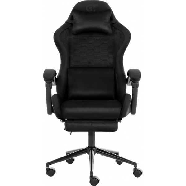 Фото - Кресло для геймеров GT Racer X-2338 Fabric Black/Black Suede
