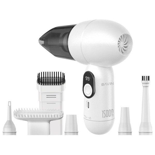 Фото - Пылесос ручной для автомобиля Bavin VC-02 15000Pa 2000 mAh White (Z-VC02 WH)