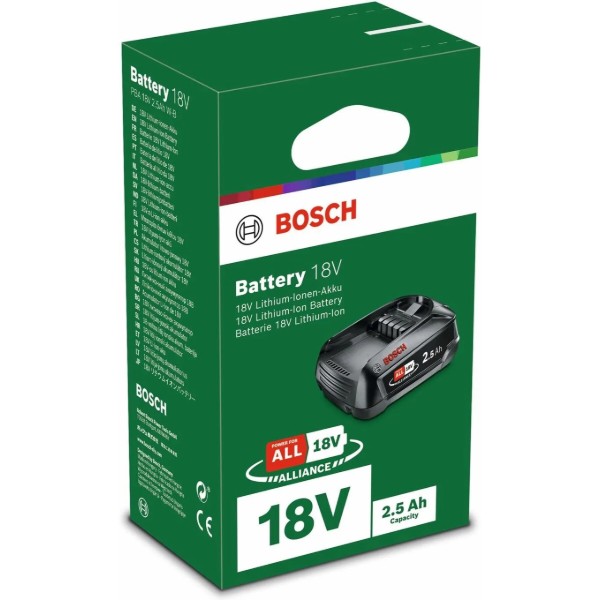 Фото - Акумулятор для електроінструментів Bosch PBA (1.600.A00.5B0)