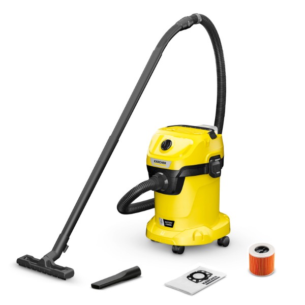 Фото - Пилосос для сухого прибирання з мішком Karcher WD 3-18 без АКБ і ЗП (1.628-550.0)
