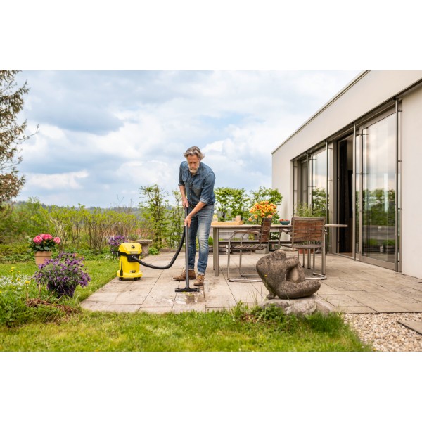 Фото - Пилосос для сухого прибирання з мішком Karcher WD 3-18 без АКБ і ЗП (1.628-550.0)