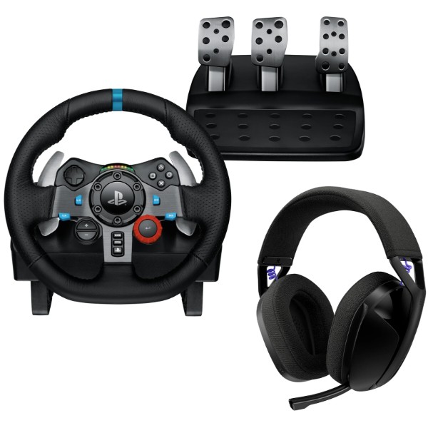 Фото - Кермо Logitech G29 Racing Wheel and Pedals for PS4/PS5 and PC + G321 Black (L991-000585)