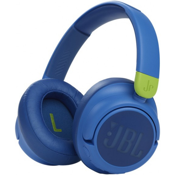 Фото - Навушники повнорозмірні бездротові JBL JR 460NC Blue (JBLJR460NCBLU) Фото - Навушники повнорозмірні бездротові JBL JR 460NC Blue (JBLJR460NCBLU)