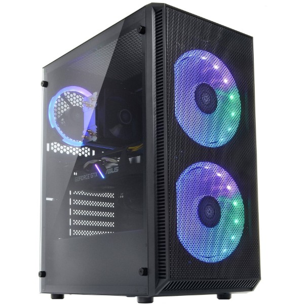 Фото - Системный блок QUBE QB i5 12400F RX 6600 8GB 1610 (i512400FRX66008GB1610)