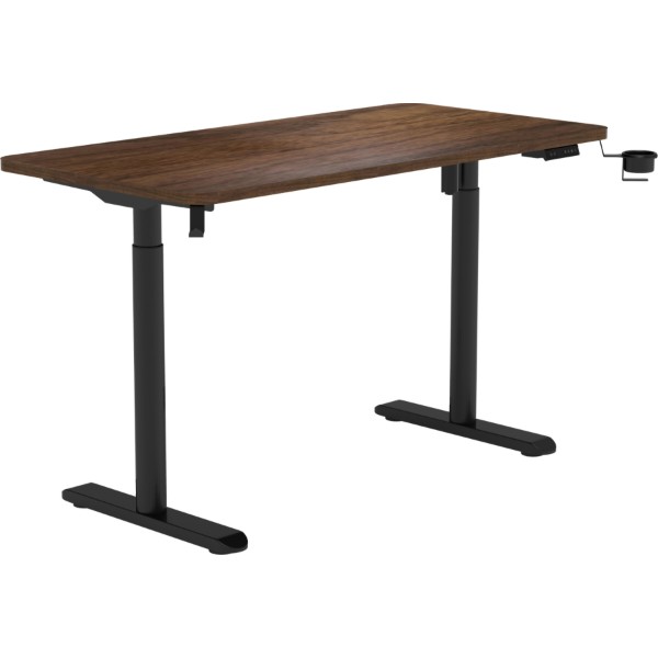 Фото - Стіл з електрорегулюванням висоти Sihoo D05 1400x700 мм Walnut/Black (D05-104/D05-107)