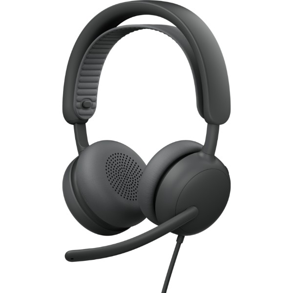 Фото - Гарнітура дротова Logitech Zone Wired 2 USB Graphite (981-001619)