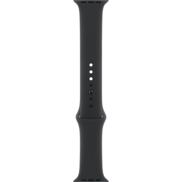 Фото - Ремешок для смарт-часов Apple 46mm Black Sport Band - S/M (MXM23ZM/A)