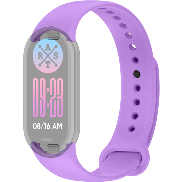 Фото - Ремінець для фітнес-браслету ArmorStandart for Xiaomi Mi Band 9/8 Lavender (ARM69914)