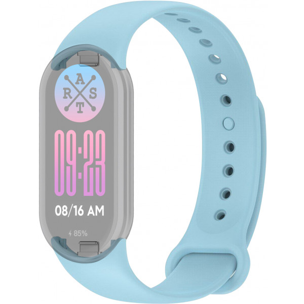 Фото - Ремінець для фітнес-браслету Armorstandart for Xiaomi Mi Band 8 Light Blue (ARM68022)