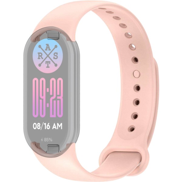 Фото - Ремешок для фитнес-браслета ArmorStandart for Xiaomi Mi Band 9/8 Powder Pink (ARM68026)
