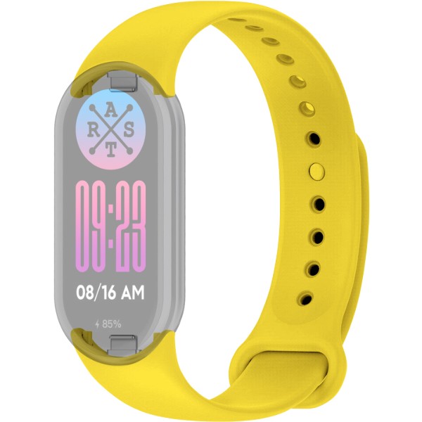Фото - Ремінець для фітнес-браслету ArmorStandart for Xiaomi Mi Band 9/8 Yellow (ARM68019)