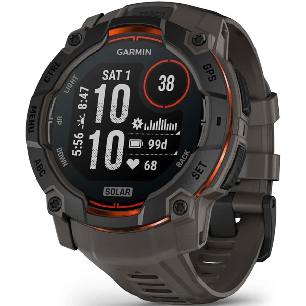 Фото - Смарт-часы Garmin Instinct 3, 50mm, Solar, Black Bezel with Charcoal Band (010-02935-00) Фото - Смарт-часы Garmin Instinct 3, 50mm, Solar, Black Bezel with Charcoal Band (010-02935-00)