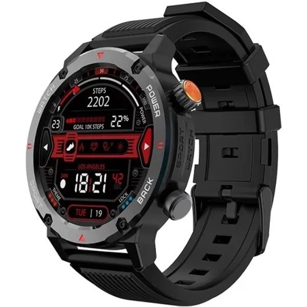 Фото - Смарт-годинник iMiki D2 Black Silicone Strap