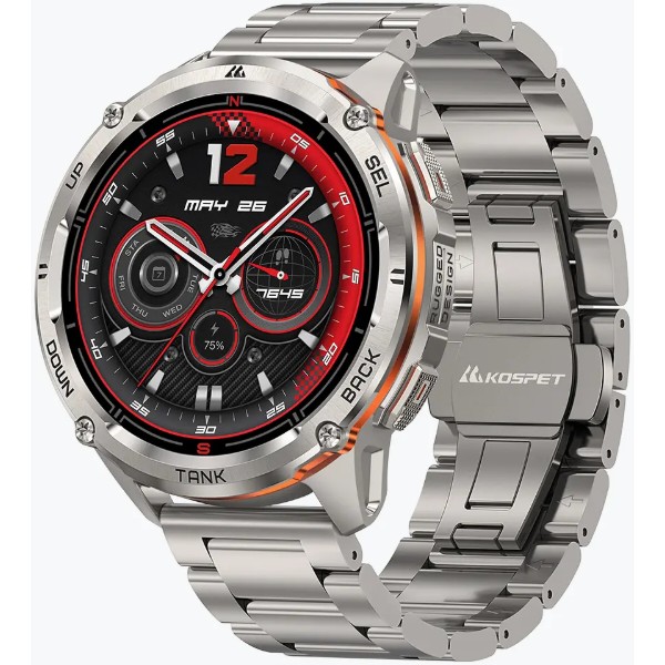 Фото - Смарт-годинник KOSPET TANK T3 ULTRA 2 SE Silver