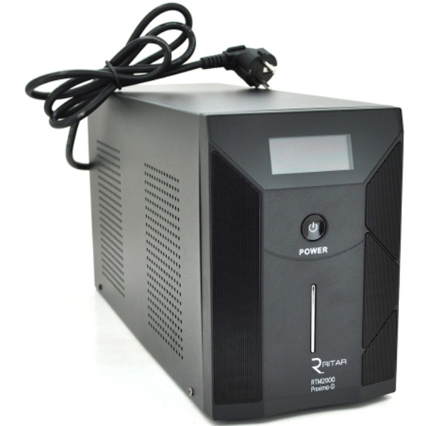 Фото - Источник бесперебойного питания Ritar RTM2000 (1200W) Proxima-D Q1 (RTM2000D)