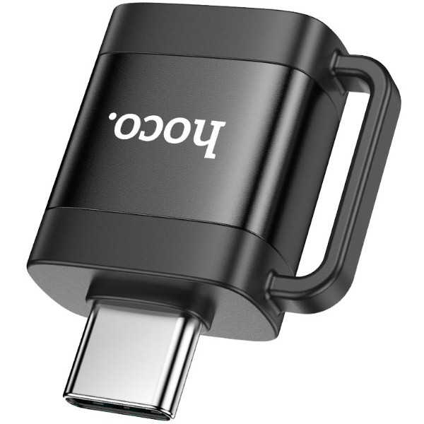Фото - Переходник HOCO UA31C Type-C male to USB female OTG adapter Black (6942007628129) Фото - Переходник HOCO UA31C Type-C male to USB female OTG adapter Black (6942007628129)