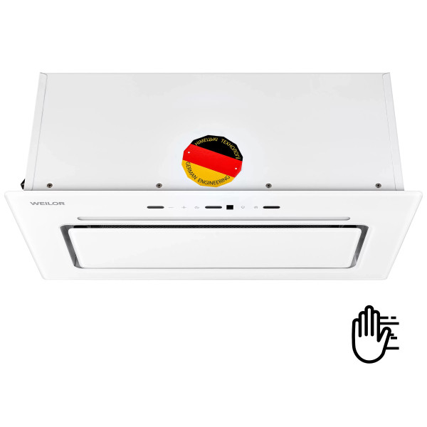 Фото - Витяжка вбудована Weilor LUMINA WBG 69 WHITE SILENCE