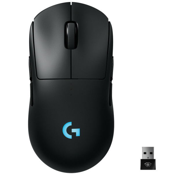 Фото - Миша бездротова ігрова Logitech G Pro 2 LightSpeed Wireless/USB Black + оновлений приймач 8kHz (991-000559)
