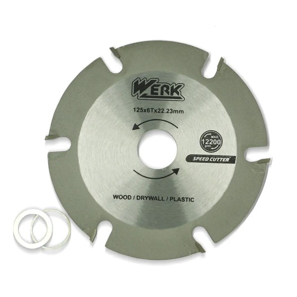 Фото - Диск пильний Werk 125 x 6T x 22.23mm (4332651)