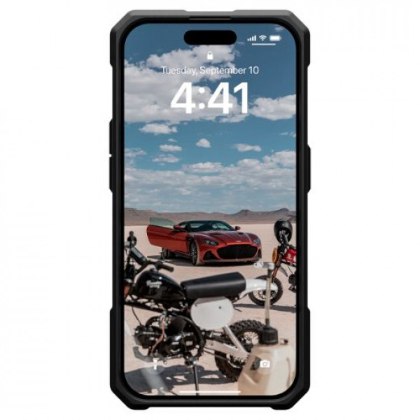 Фото - Чохол для смартфону UAG for Apple iPhone 15 Pro Max Monarch Pro Magsafe Kevlar Elemental Green (11422211397B)