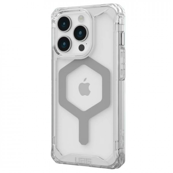 Фото - Чохол для смартфону UAG for Apple Iphone 15 Pro Plyo Magsafe Ice/Silver (114286114333)