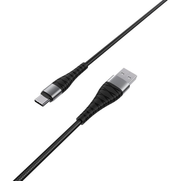 Фото - Кабель BOROFONE BX32 USB to Type-C 2.4A, 1m Black (6931474710451)