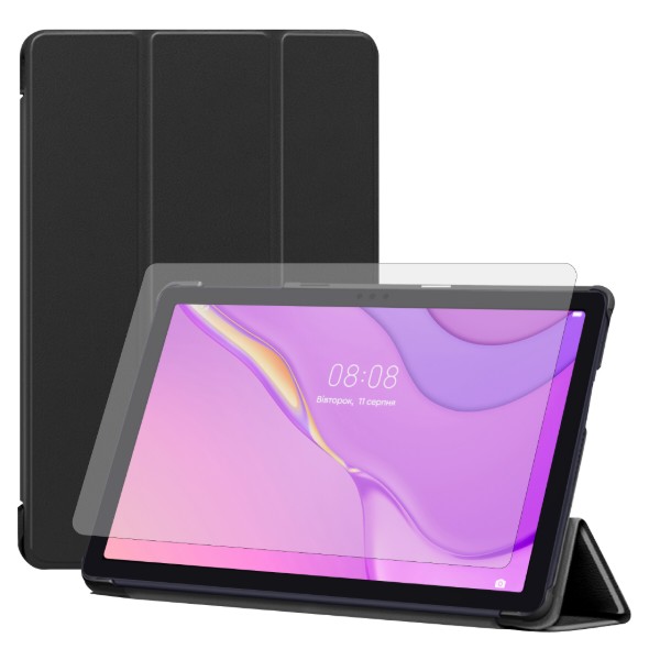 Фото - Чохол для планшета
 AIRON Premium for Huawei MatePad T 10s 9.7'' Black (4821784622501) + защитная пленка и салфетка