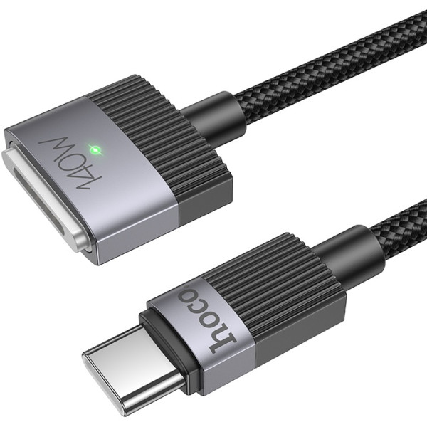 Фото - Кабель синхронізації даних HOCO U141 Magnetic charging cable Type-C to Mag3 Black (6942007642088)