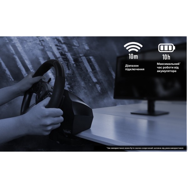Фото - Кермо Hori Wireless Racing Wheel Apex for Playstation 5, PlayStation 4 and PC (SPF-022U)
