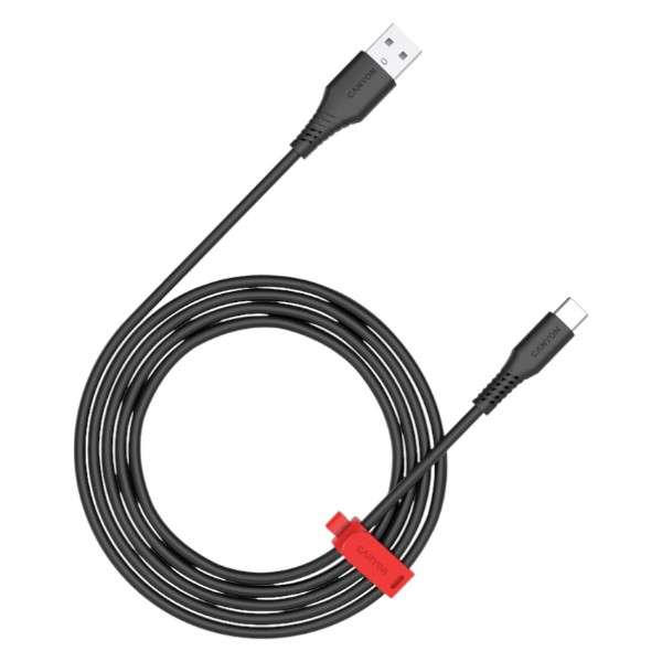 Фото - Кабель Canyon AC18SC USB-A to Type-C 18W 1.2m Black (CNS-AC18SC12B)