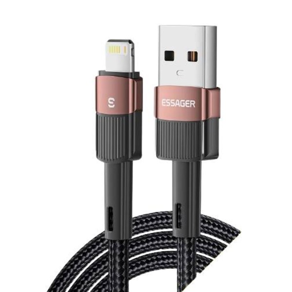 Фото - Кабель Essager Star 6A Lightning USB 1m Brown (EXCL-XC12)