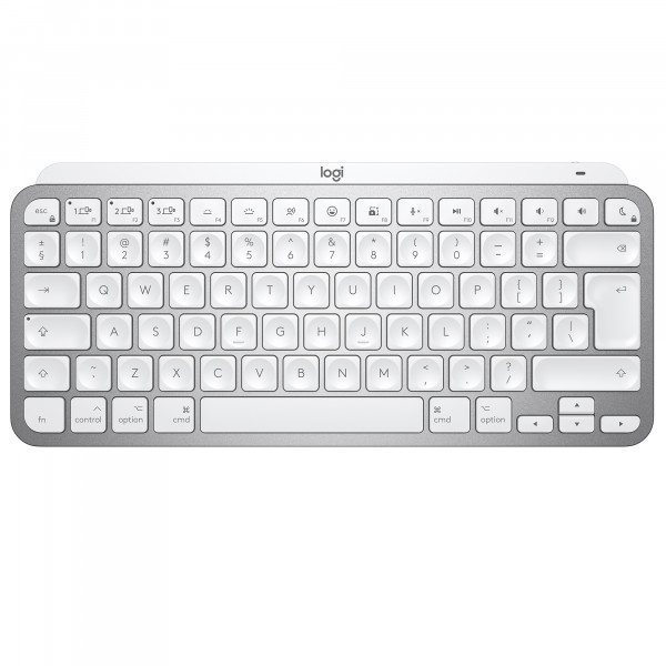 Фото - Клавіатура бездротова Logitech MX Keys Mini For Mac Pale Grey (920-010526)