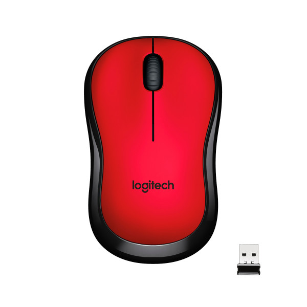 Фото - Миша бездротова Logitech M220 Silent Red USB (910-004880)