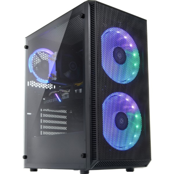 Фото - Системный блок QUBE QB i5 12400F RTX 3050 8GB 1611 (i512400FRTX30508GB1611)