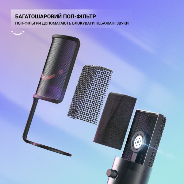 Фото - Микрофон для компьютера проводной Fifine K669 PRO1