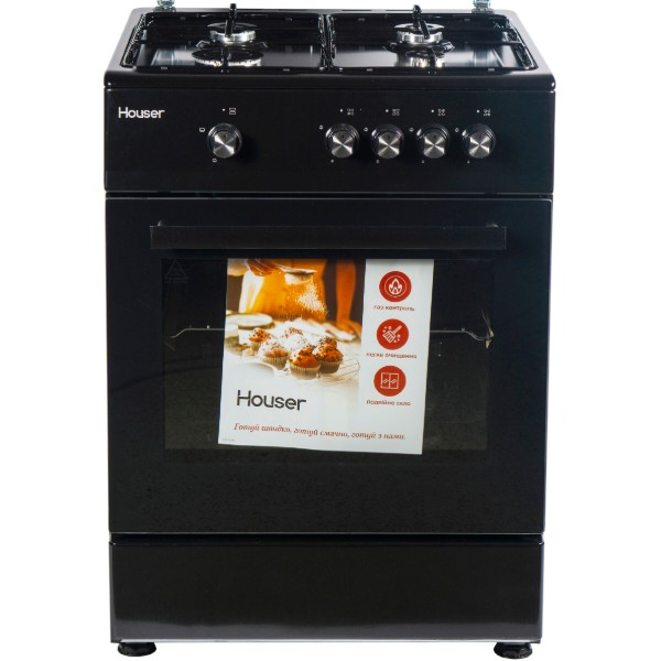 Фото - Плита газова Houser FSG 6201 B